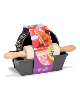 Set pentru copii, 3 ustensile pentru copt, colectia Profi - PATISSE